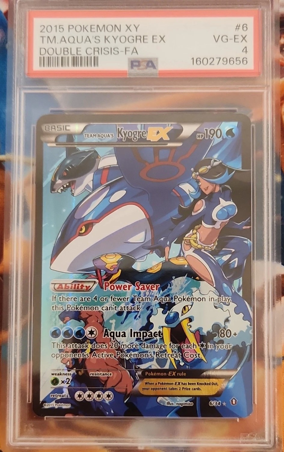 Team Aqua's Kyogre EX
