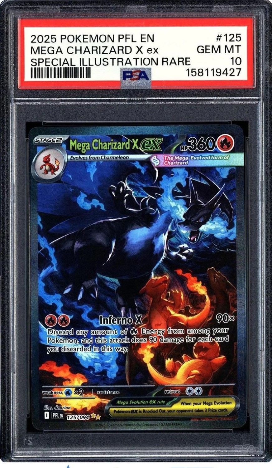 MEGA CHARIZARD X ex
