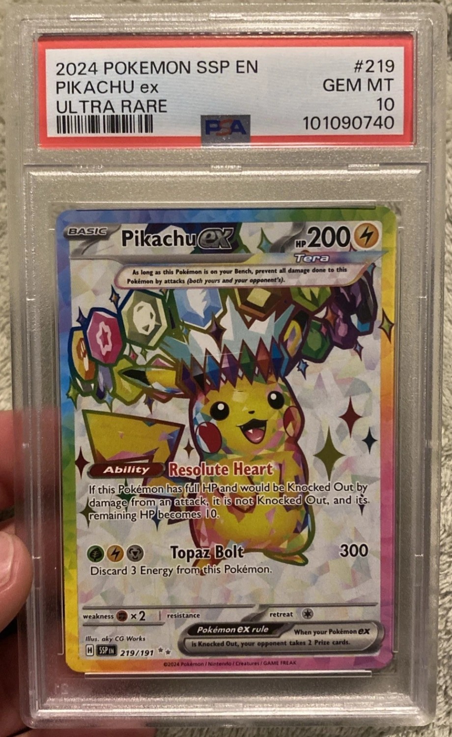 PIKACHU ex