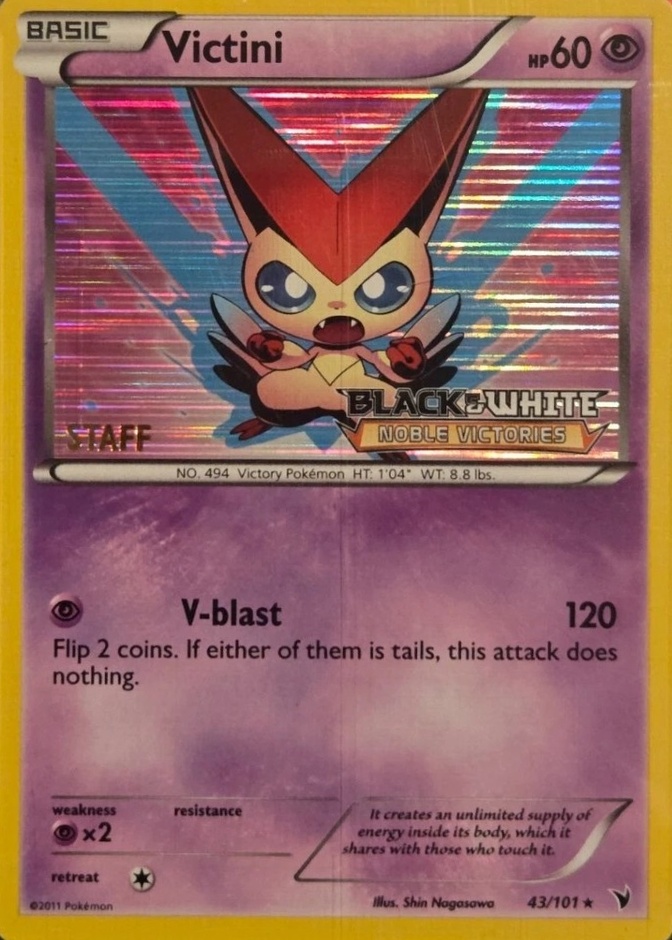 Holo · Prerelease · Staff