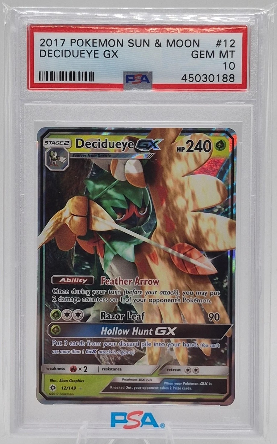 Decidueye GX
