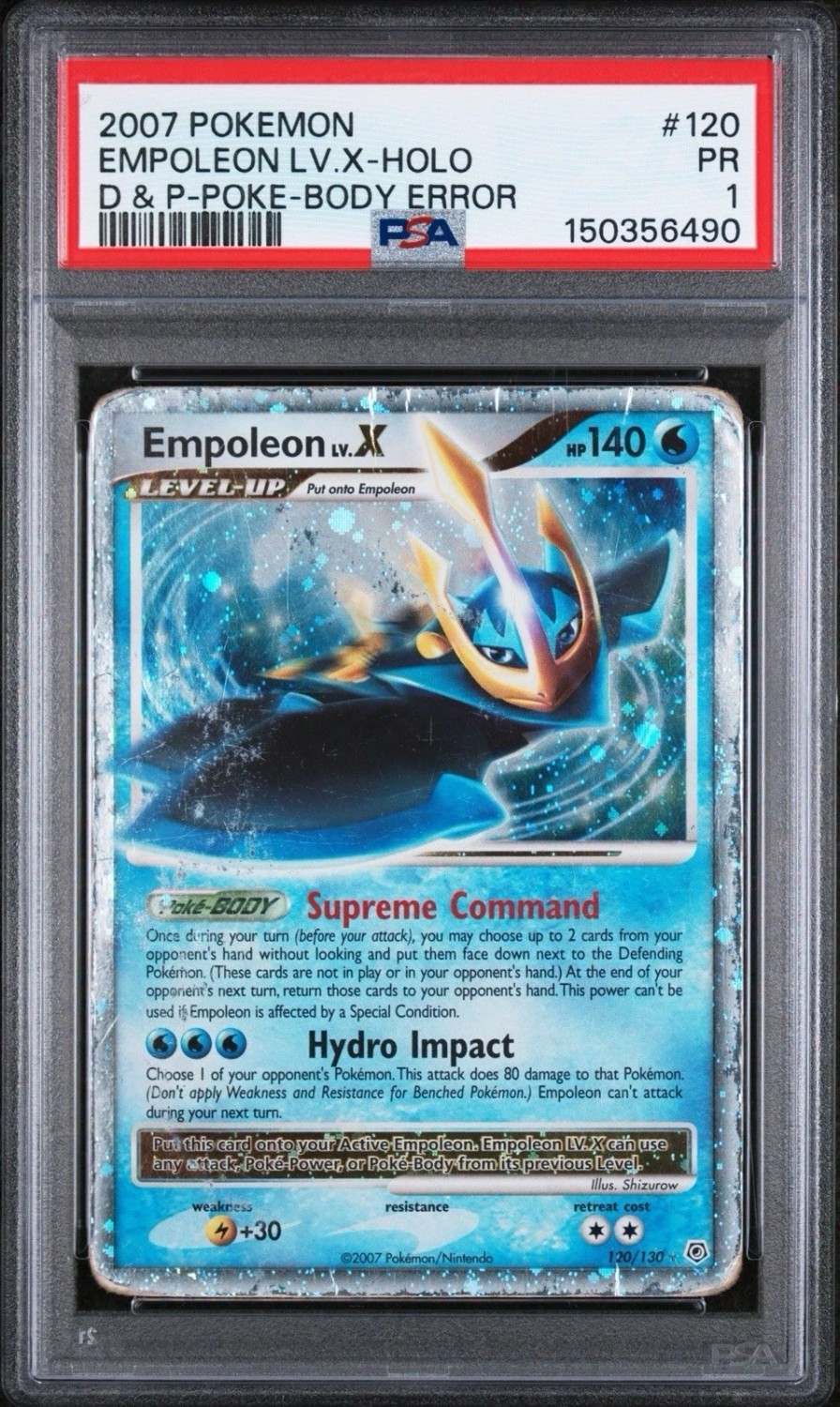 EMPOLEON LV.X