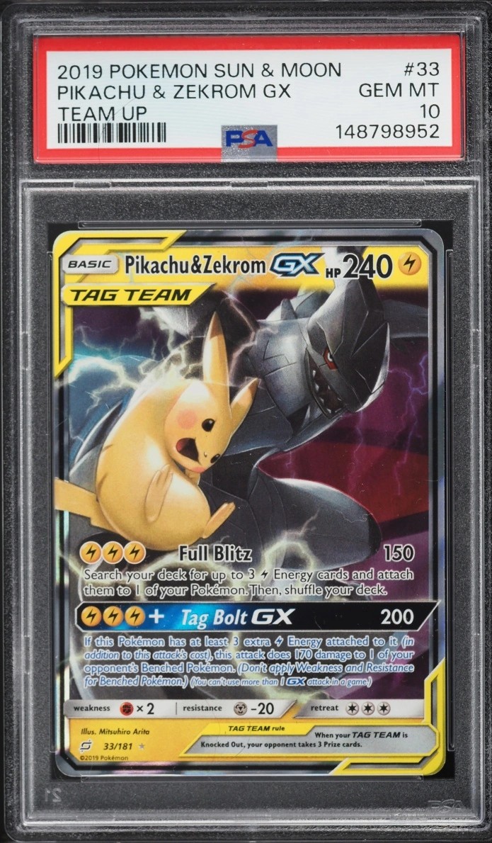 Pikachu & Zekrom GX
