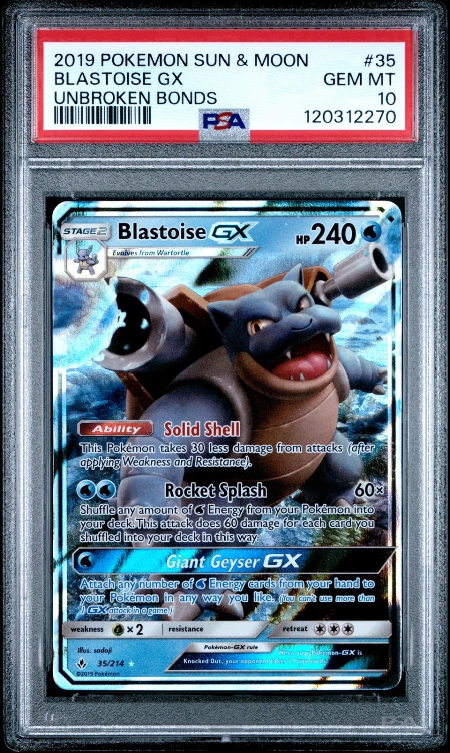 Blastoise GX