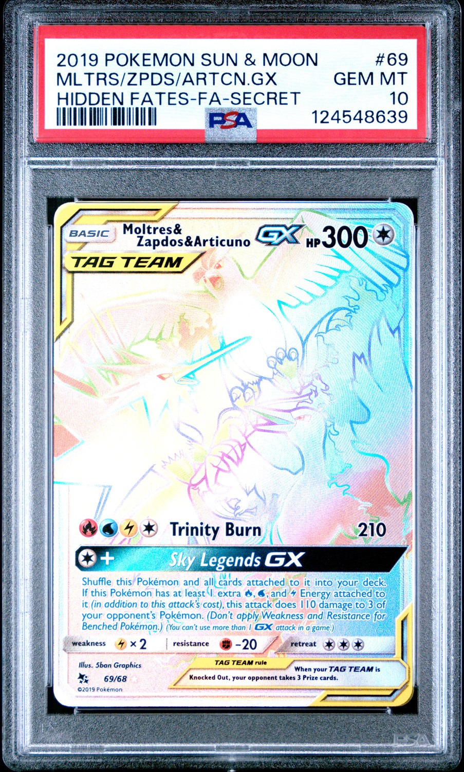 Moltres & Zapdos & Articuno GX