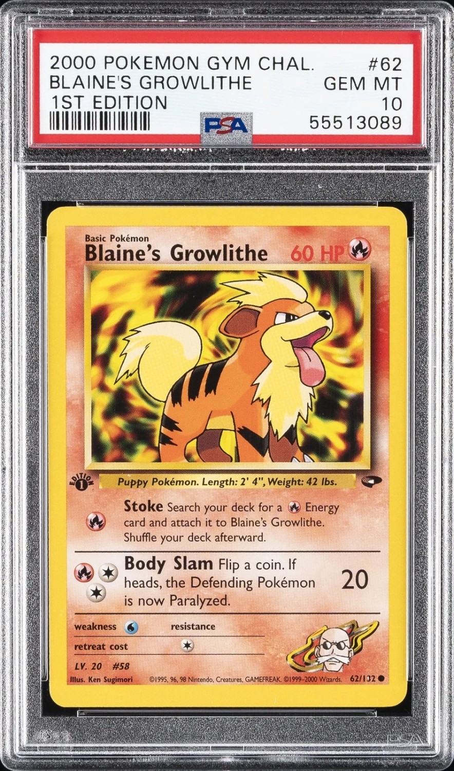 Blaine's Growlithe