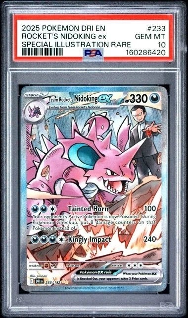 ROCKET'S NIDOKING ex