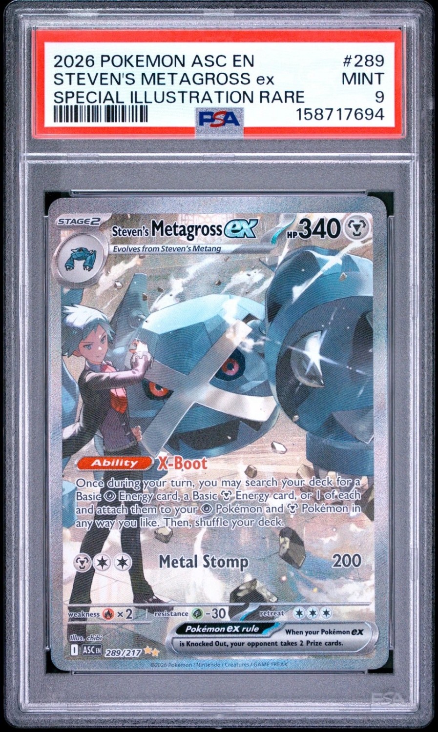 STEVEN'S METAGROSS ex
