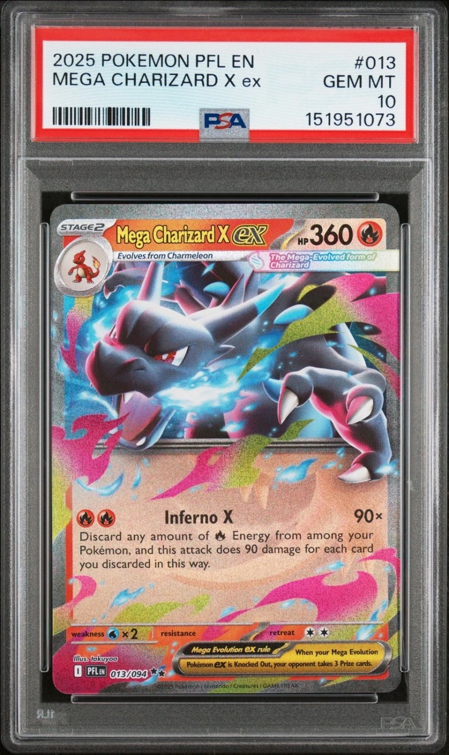 MEGA CHARIZARD X ex