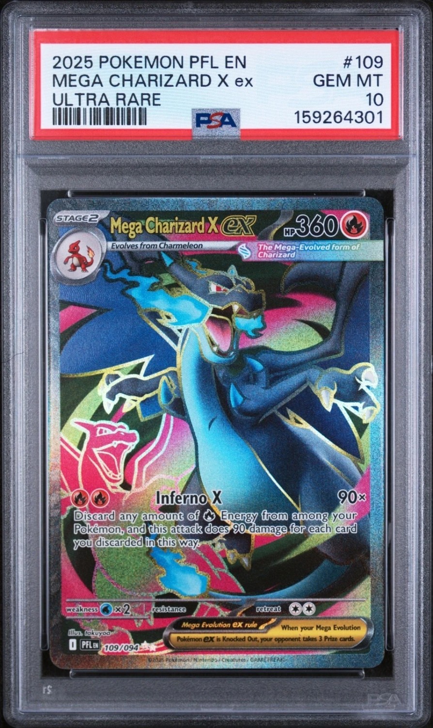 MEGA CHARIZARD X ex