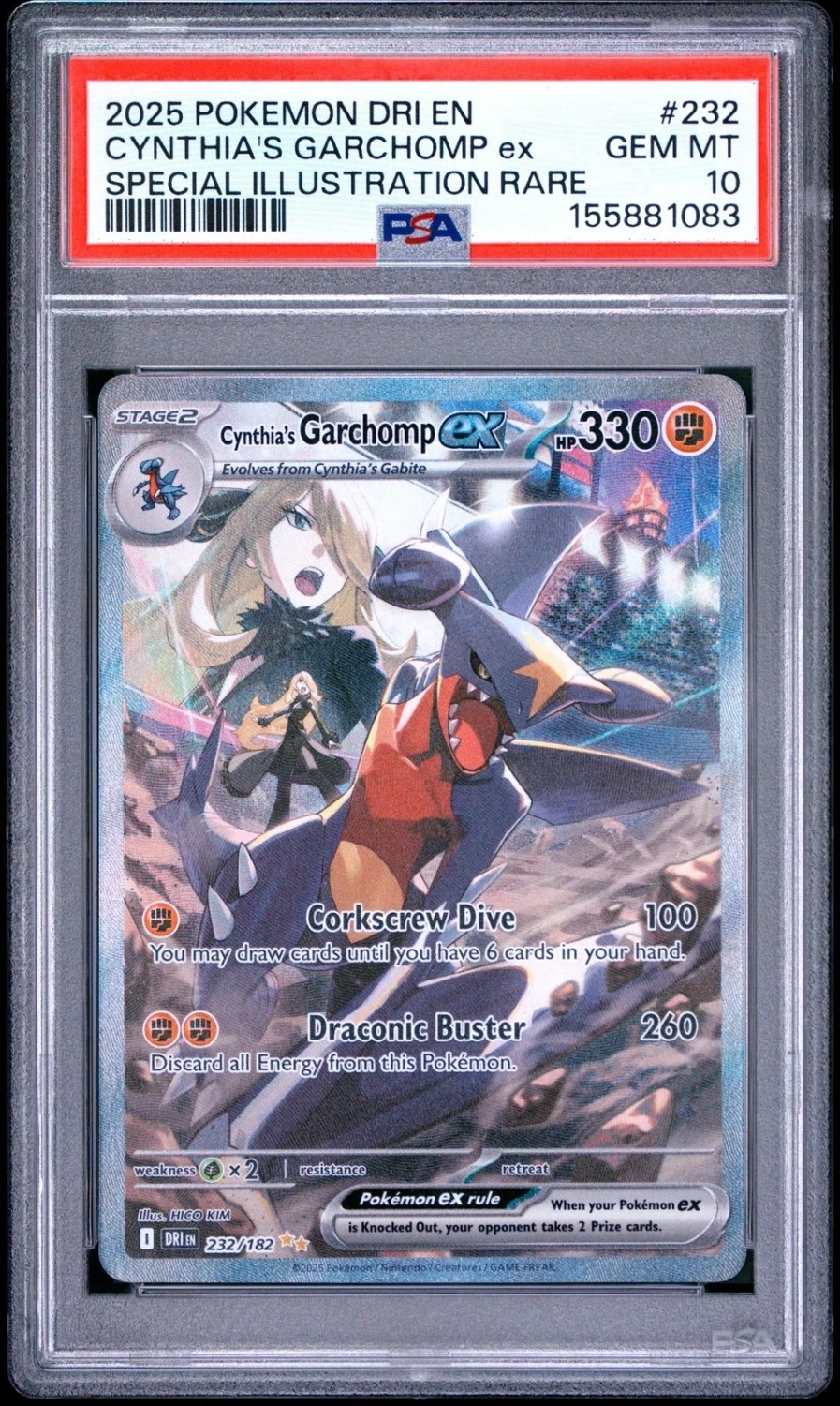 CYNTHIA'S GARCHOMP ex