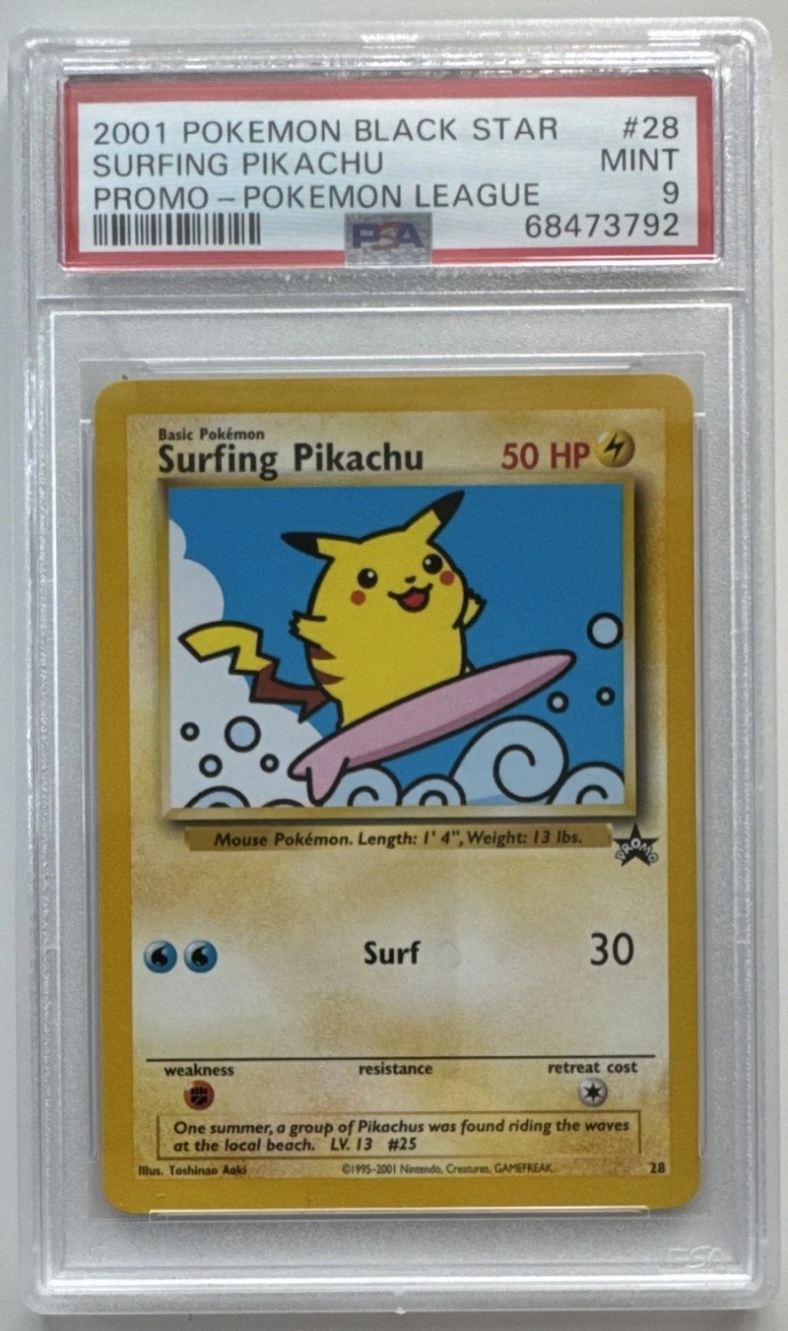 Surfing Pikachu