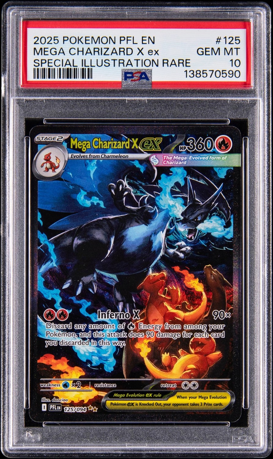 MEGA CHARIZARD X ex
