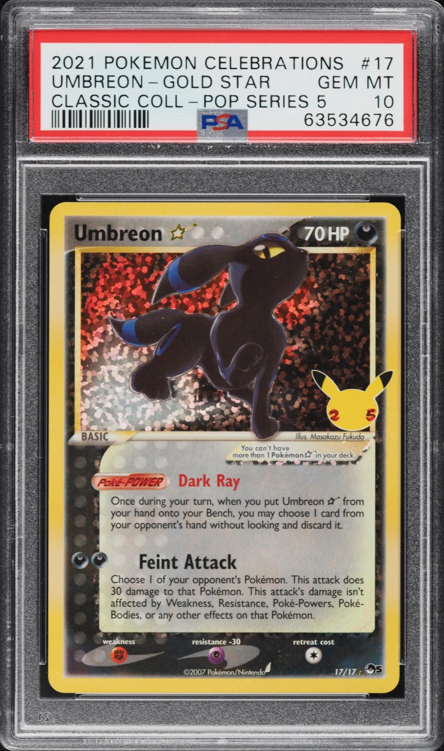 Umbreon-Gold STAR