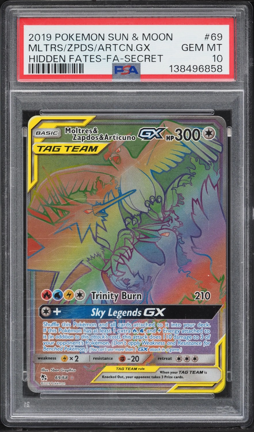 Moltres & Zapdos & Articuno GX