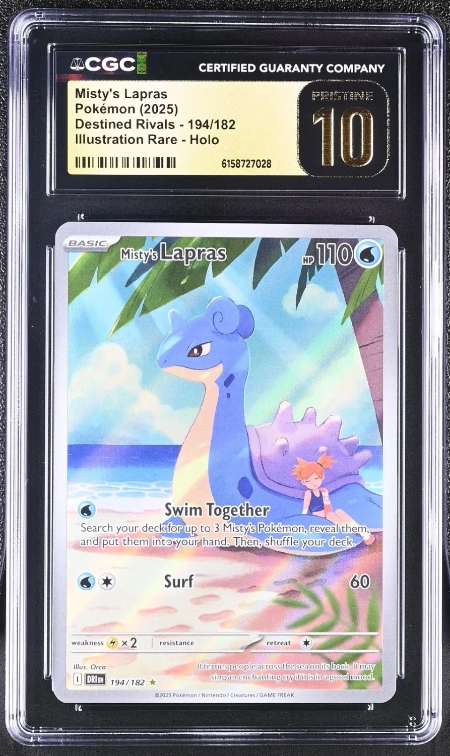 Misty's Lapras