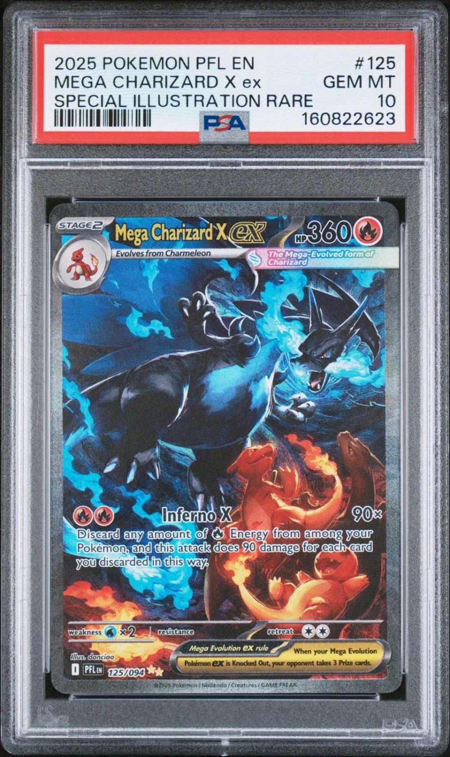 MEGA CHARIZARD X ex