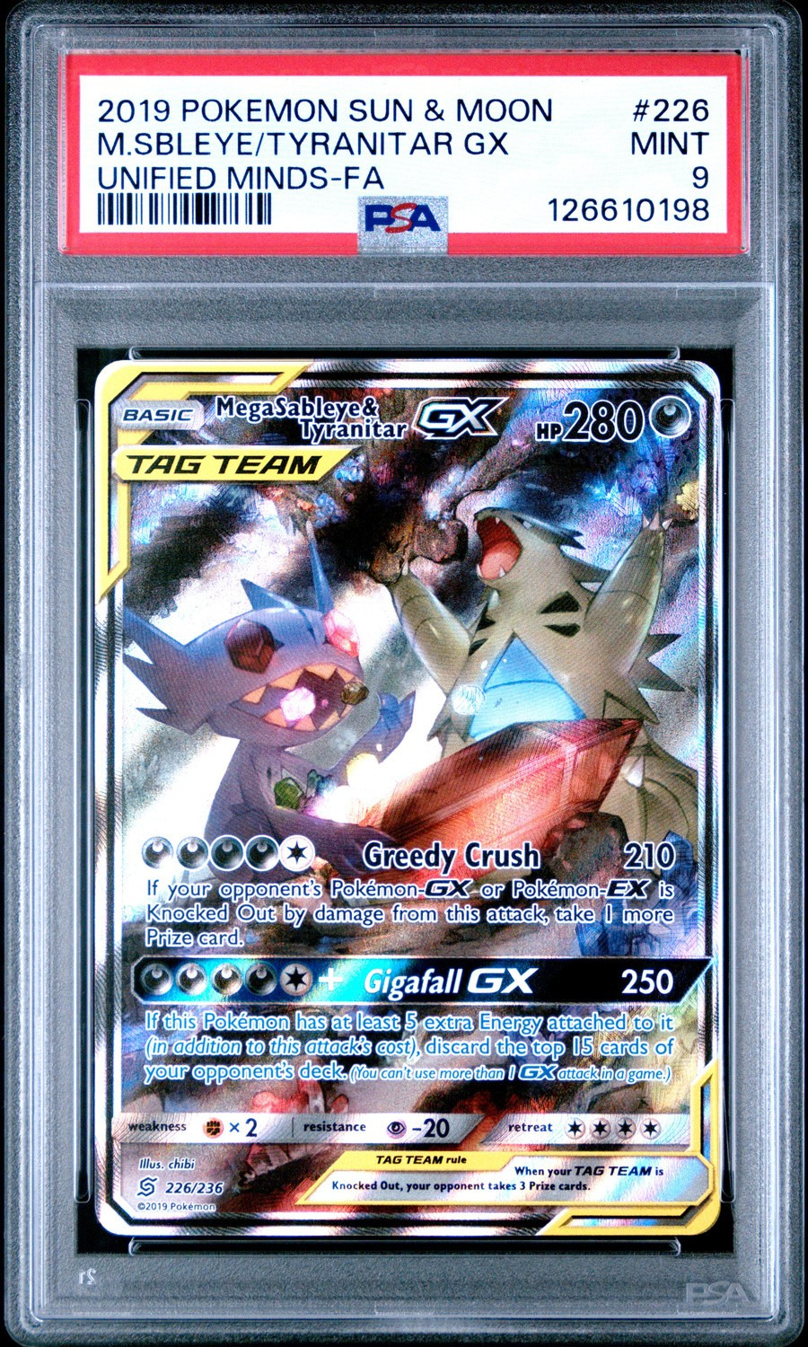 Mega Sableye & Tyranitar GX
