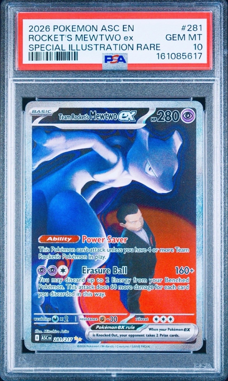 ROCKET'S MEWTWO ex