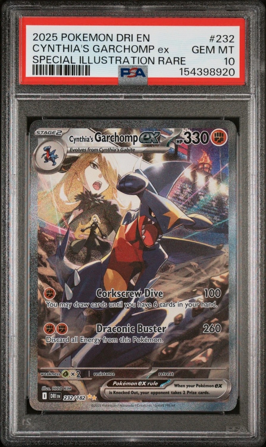 CYNTHIA'S GARCHOMP ex