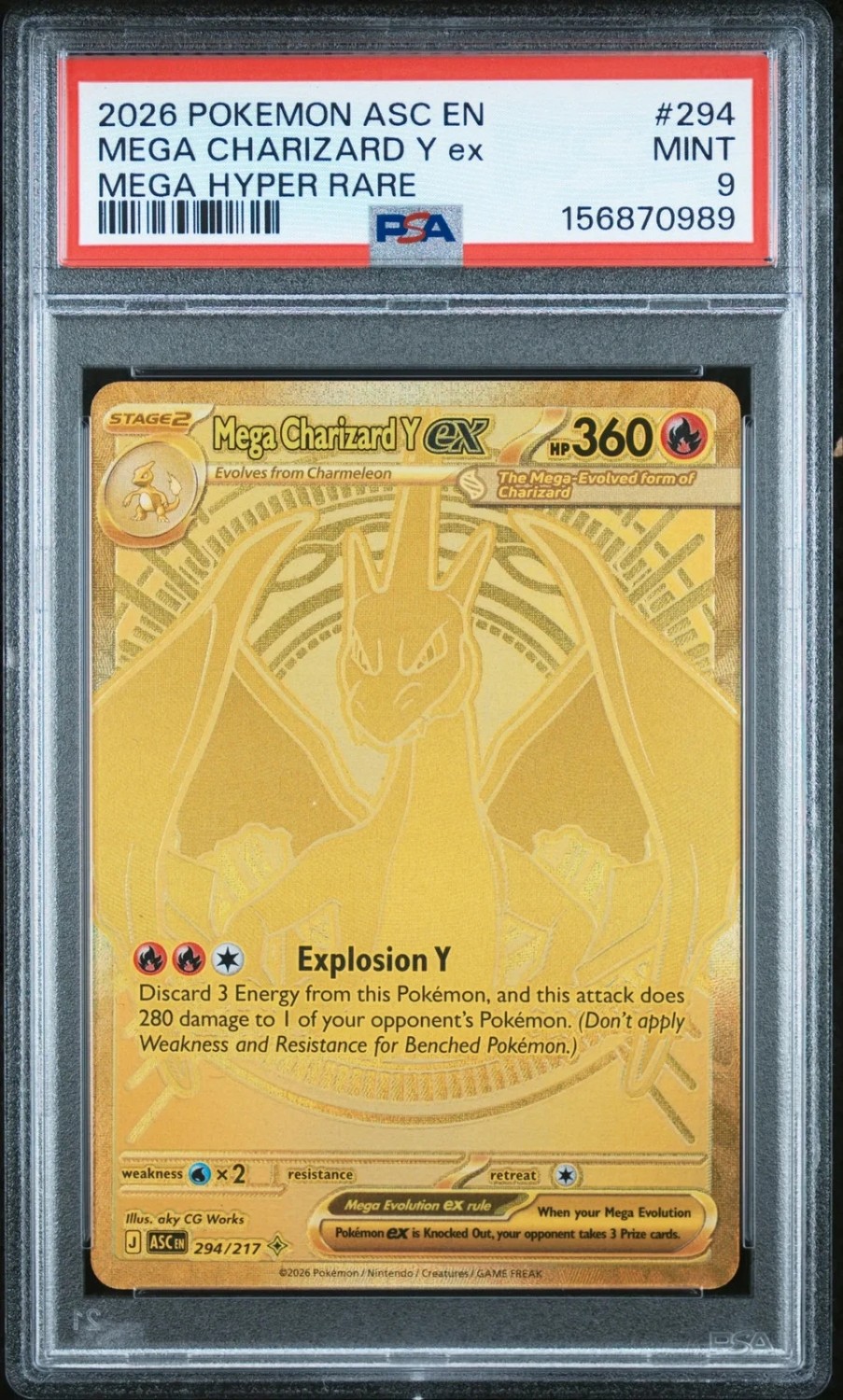 MEGA CHARIZARD Y ex