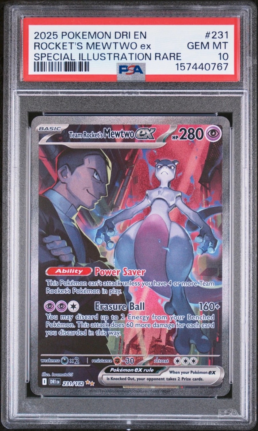 ROCKET'S MEWTWO ex