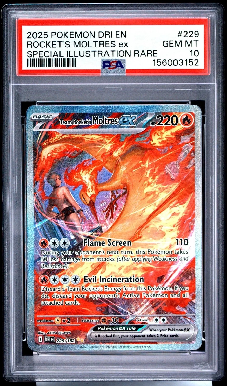 ROCKET'S MOLTRES ex