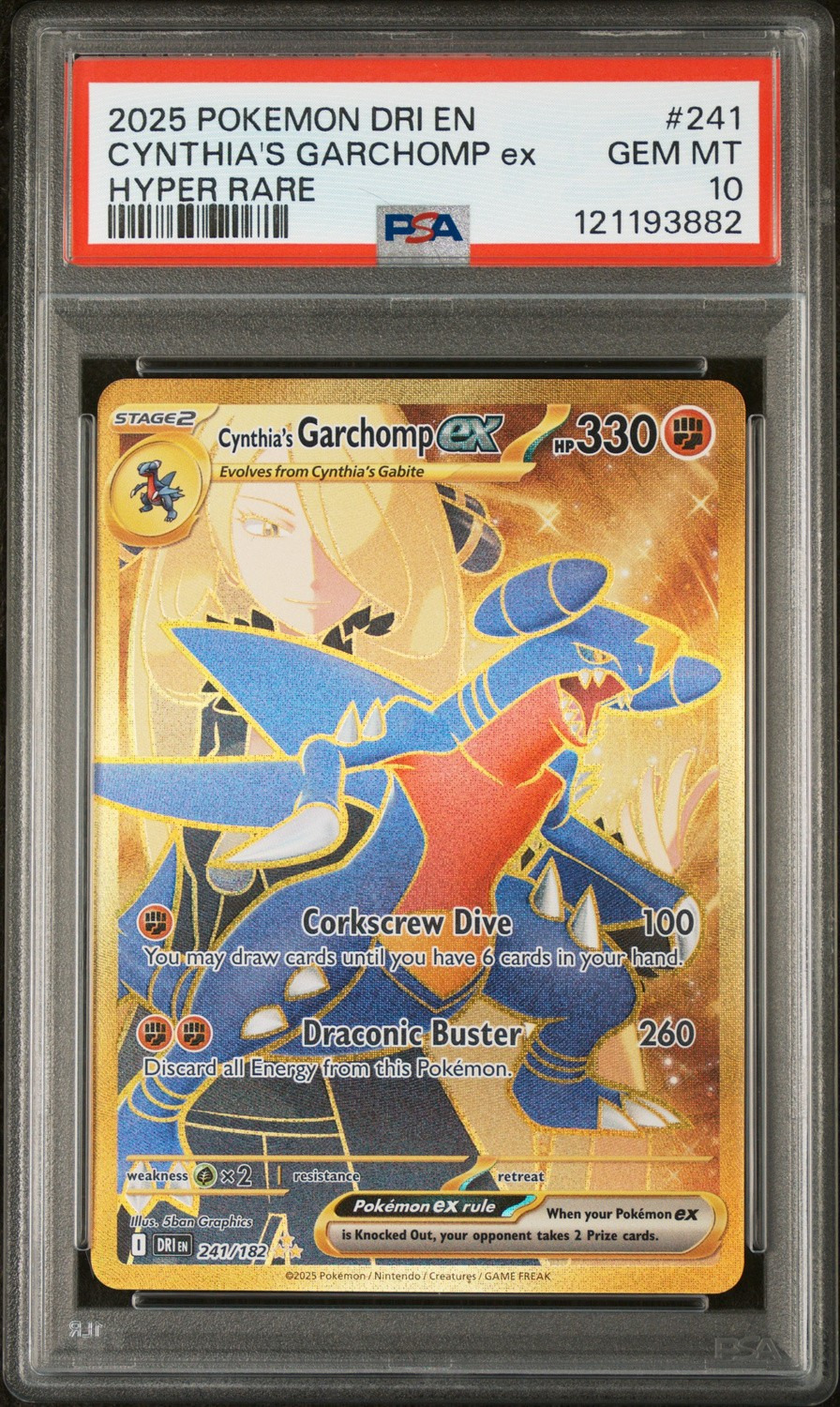 CYNTHIA'S GARCHOMP ex
