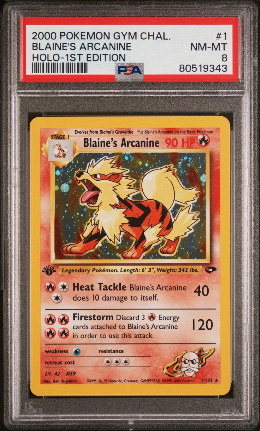 Blaine's Arcanine
