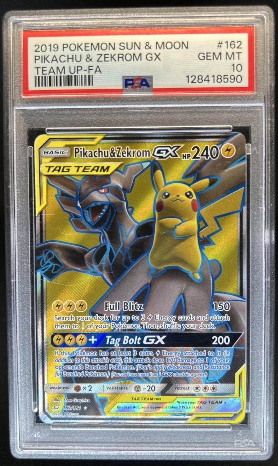 Pikachu & Zekrom GX