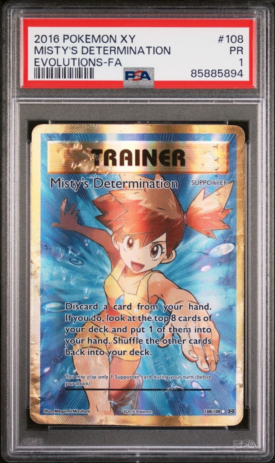 Misty's Determination