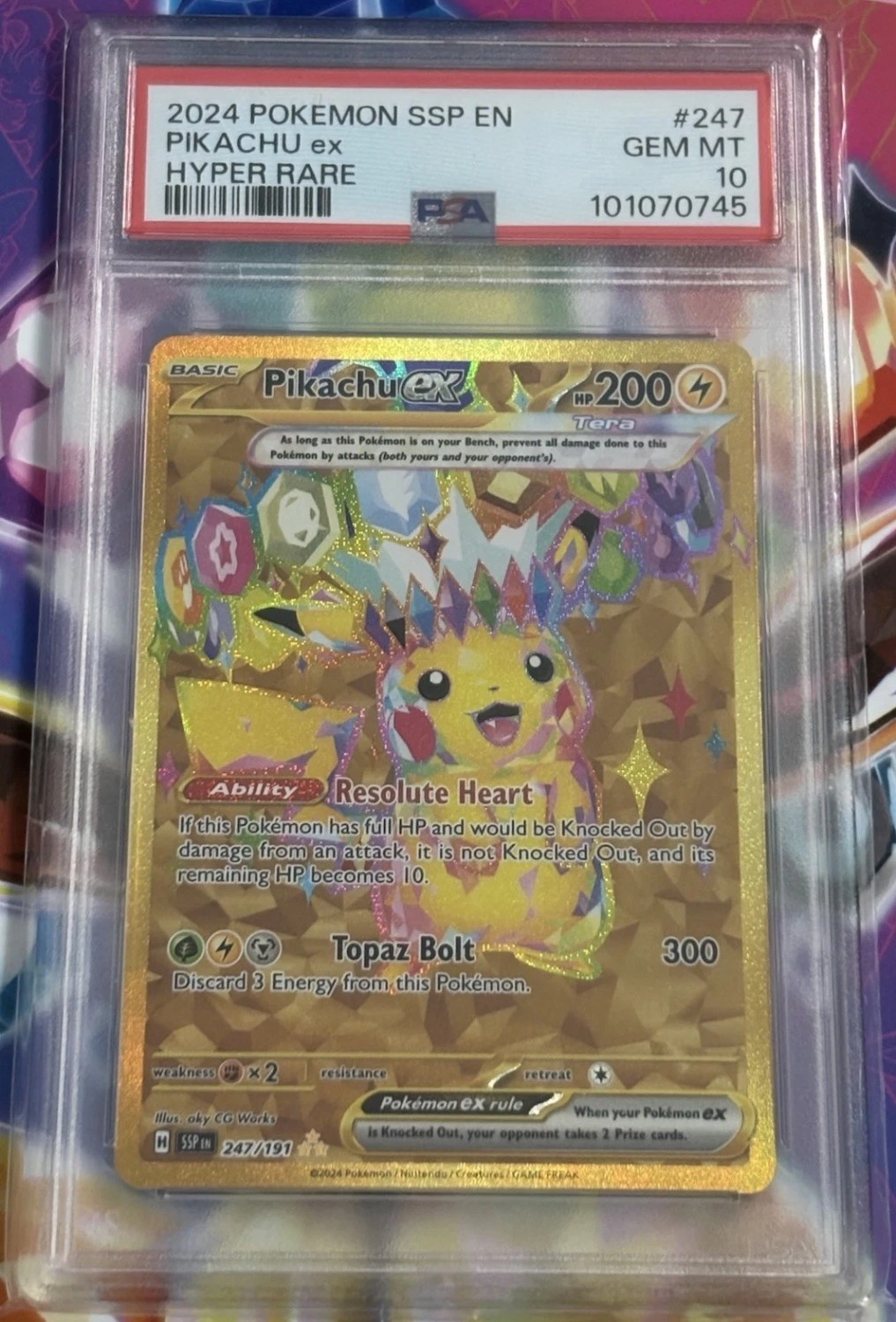 PIKACHU ex