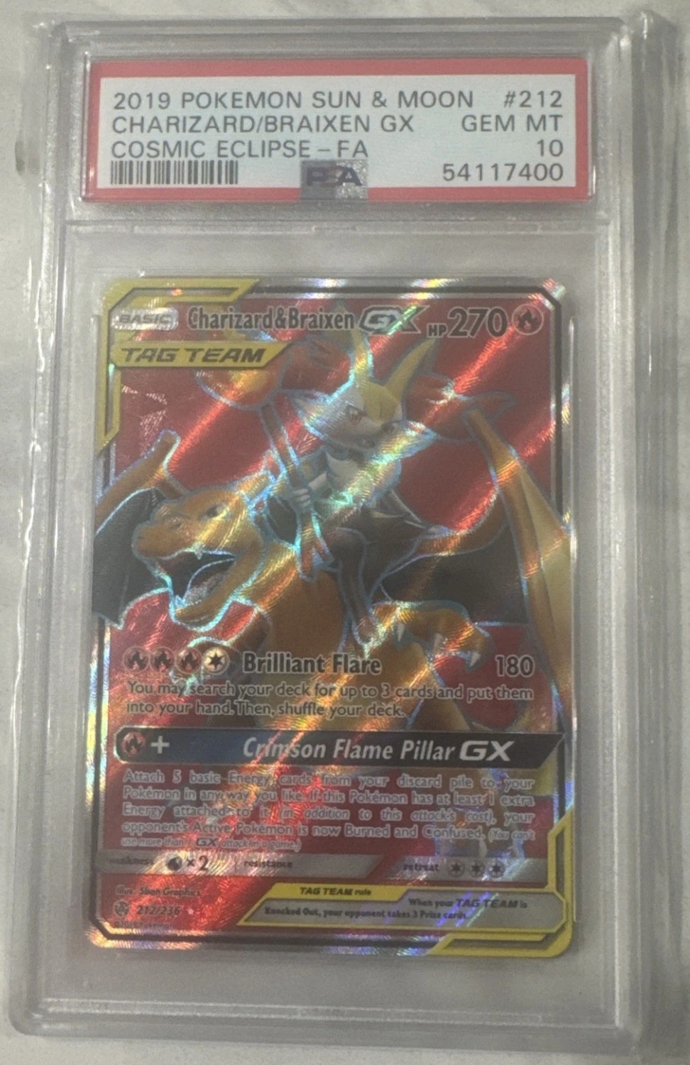 Charizard/Braixen GX