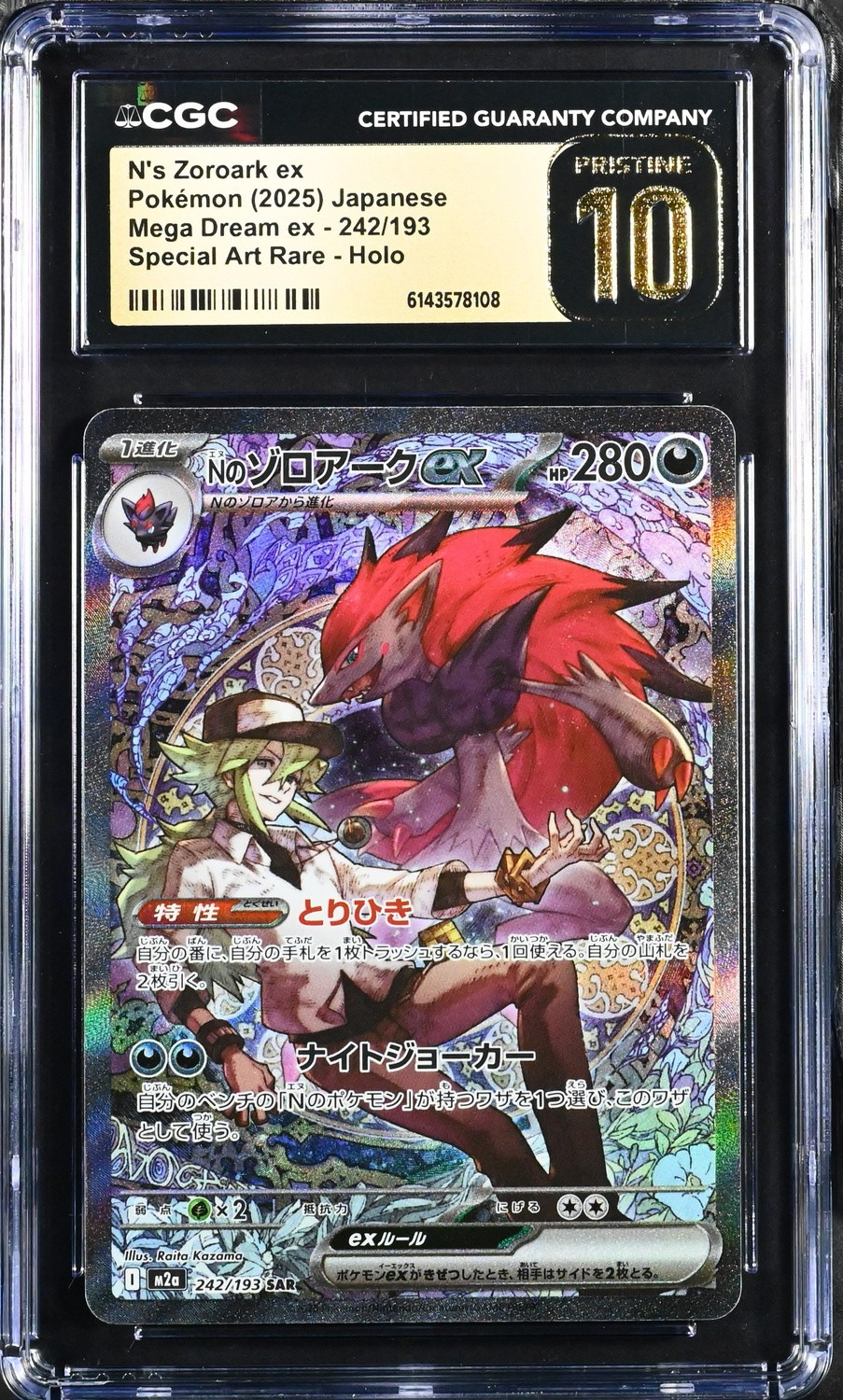 N's Zoroark ex