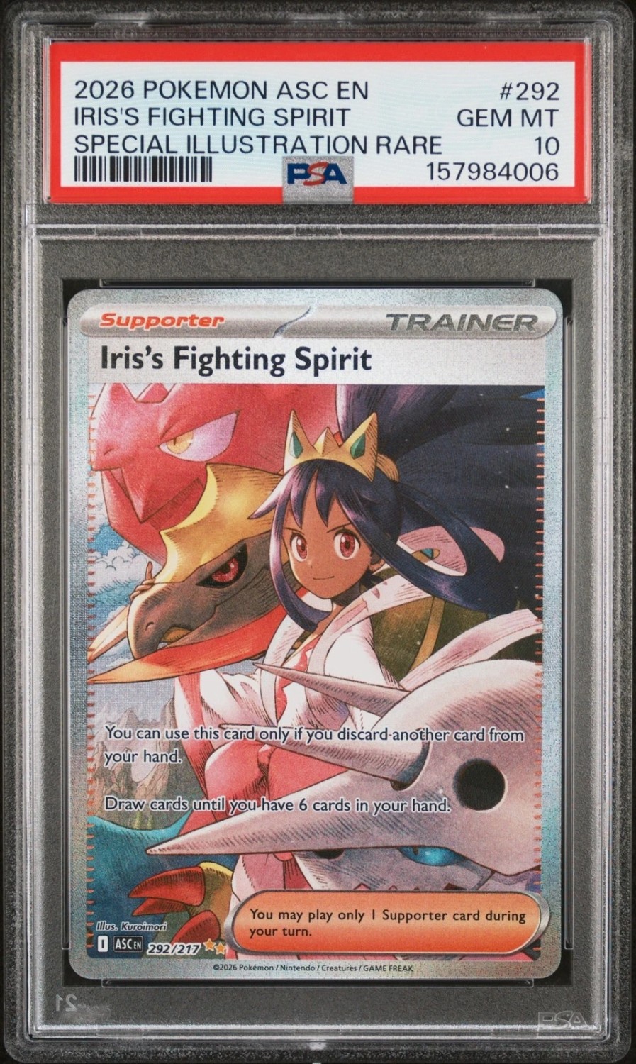 Iris's Fighting Spirit