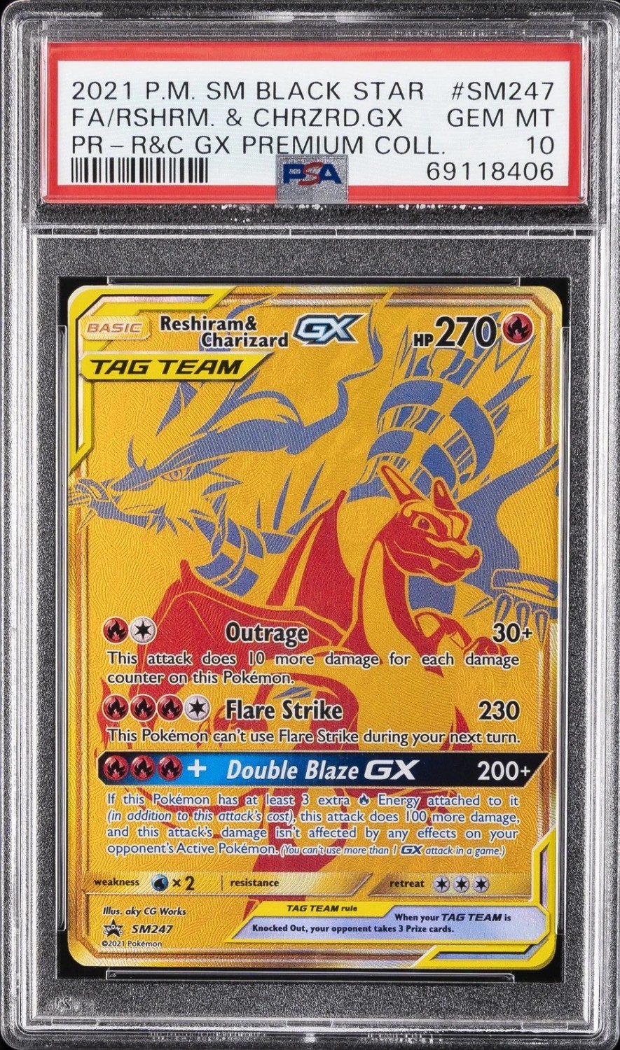 Reshiram & Charizard GX
