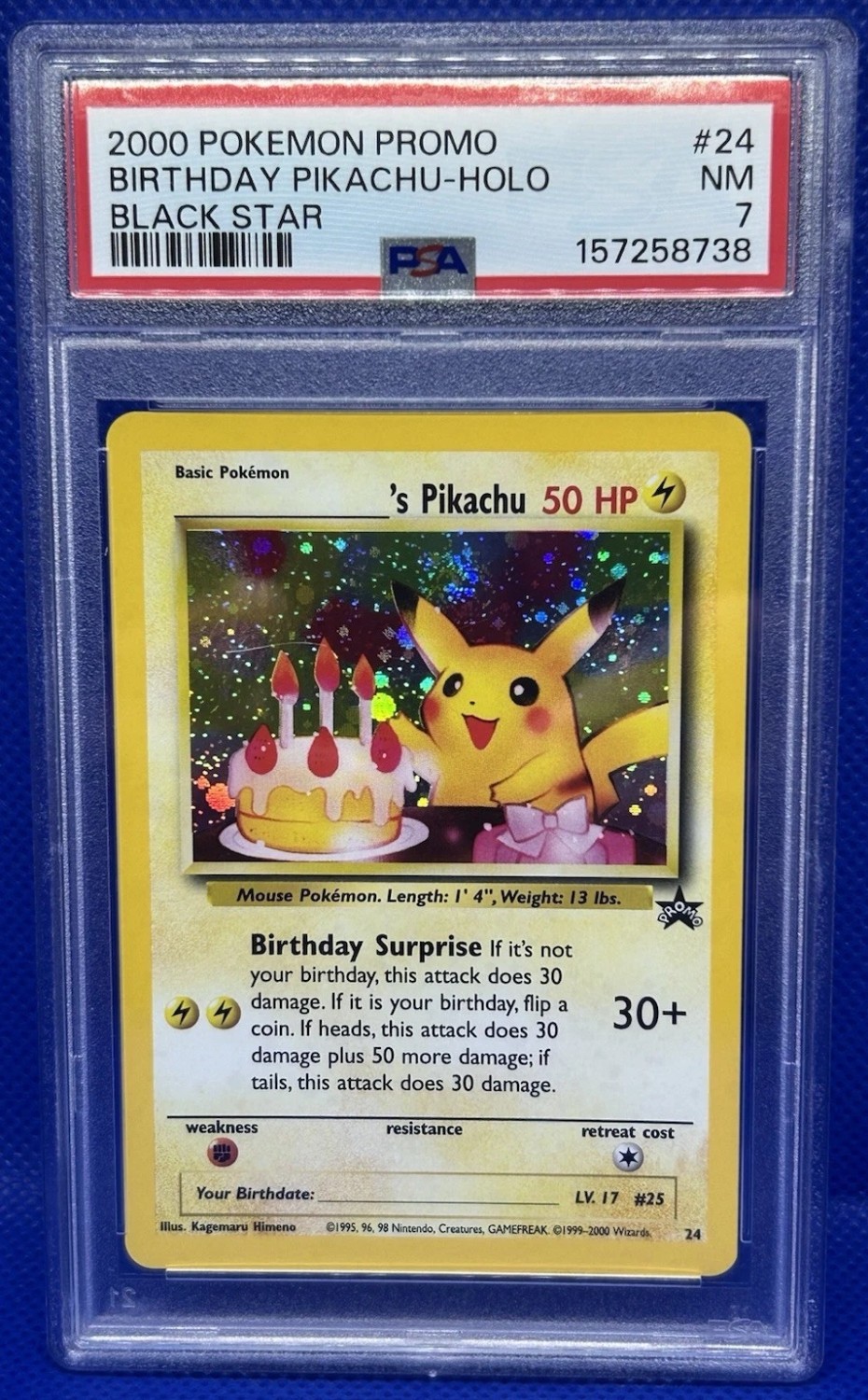 Birthday Pikachu