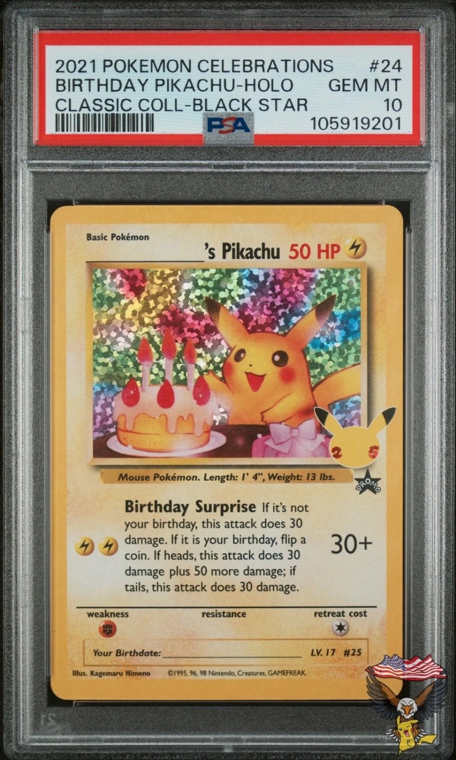 Birthday Pikachu