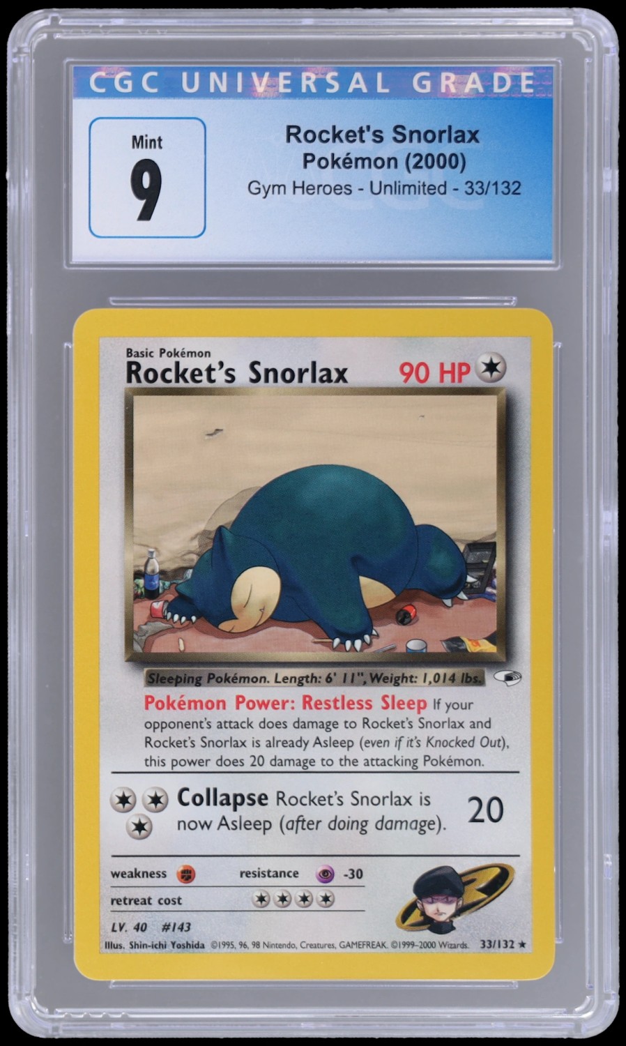 Rocket's Snorlax