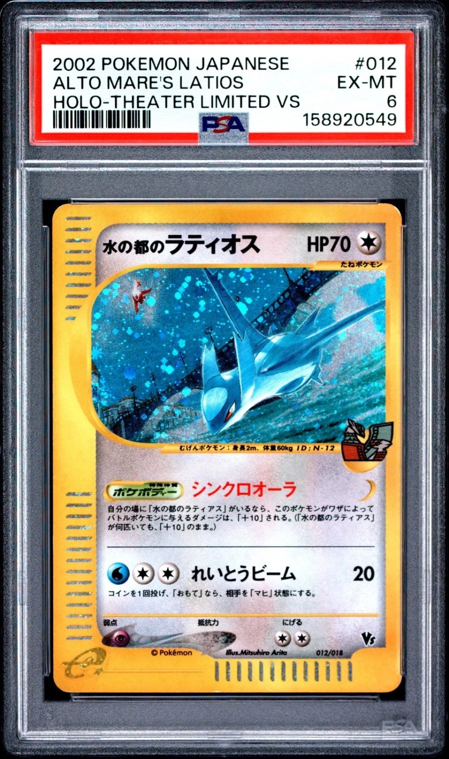 Alto Mare's Latios