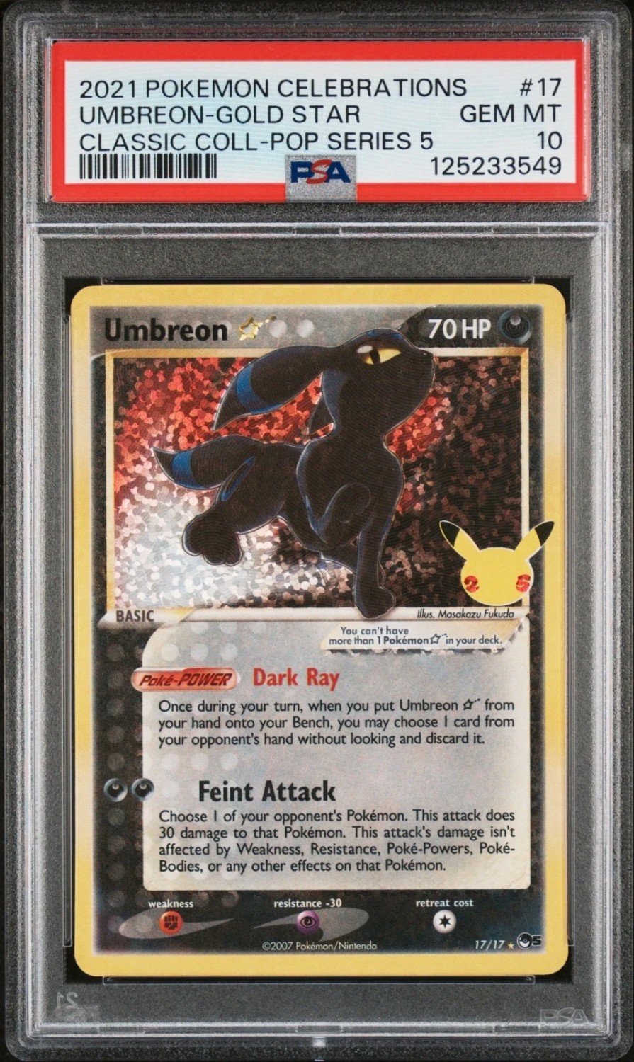 Umbreon-Gold STAR