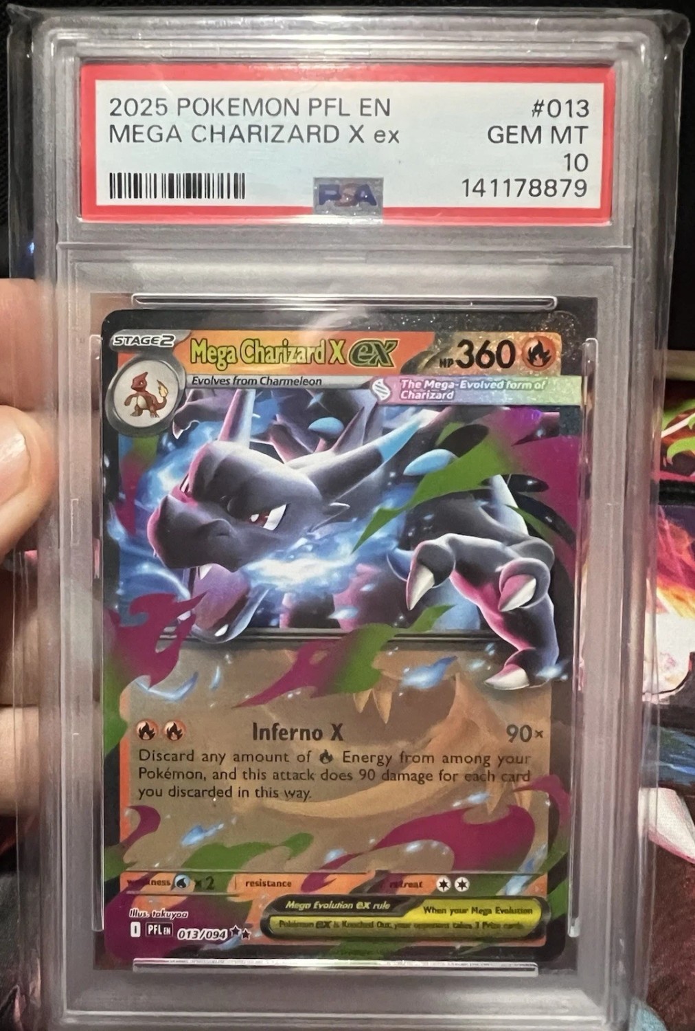 MEGA CHARIZARD X ex