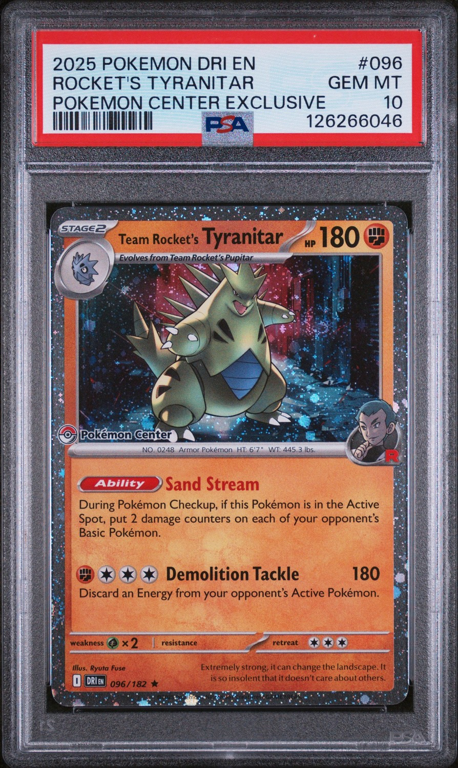 Rocket's Tyranitar