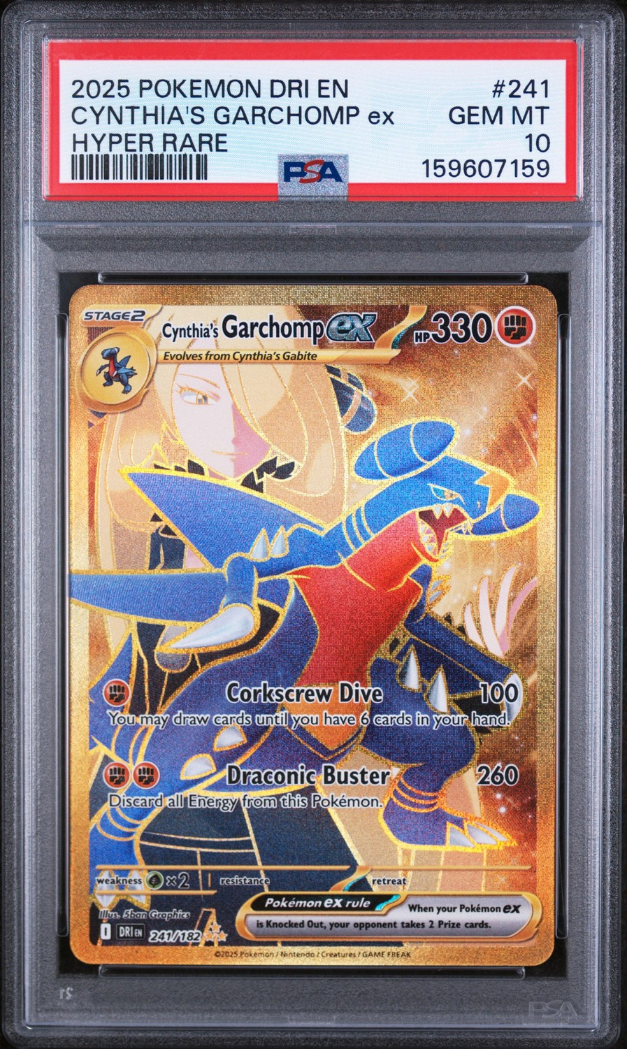 CYNTHIA'S GARCHOMP ex