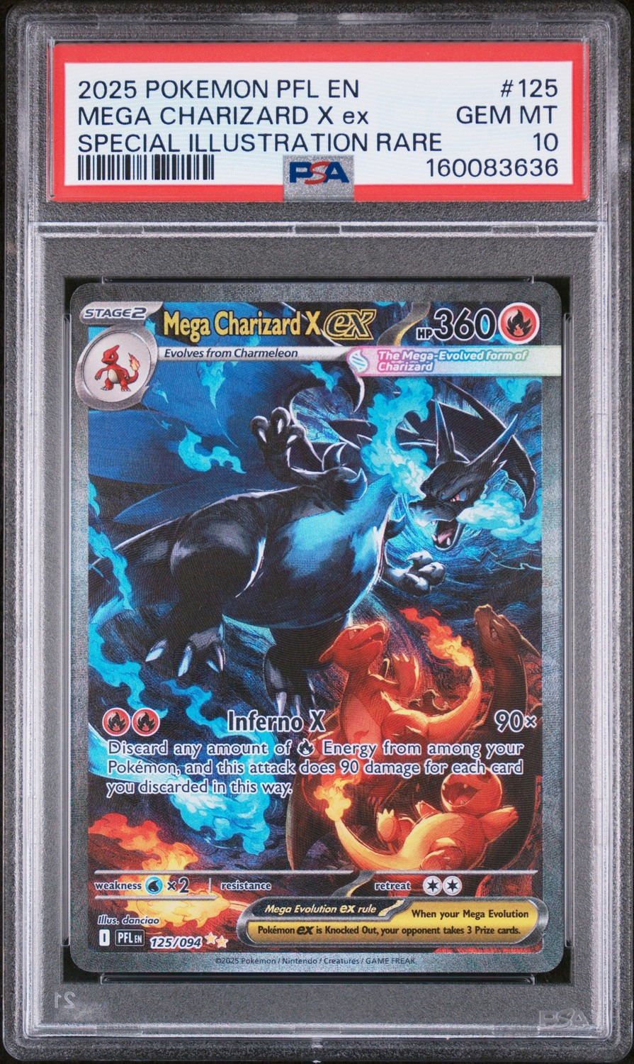 MEGA CHARIZARD X ex