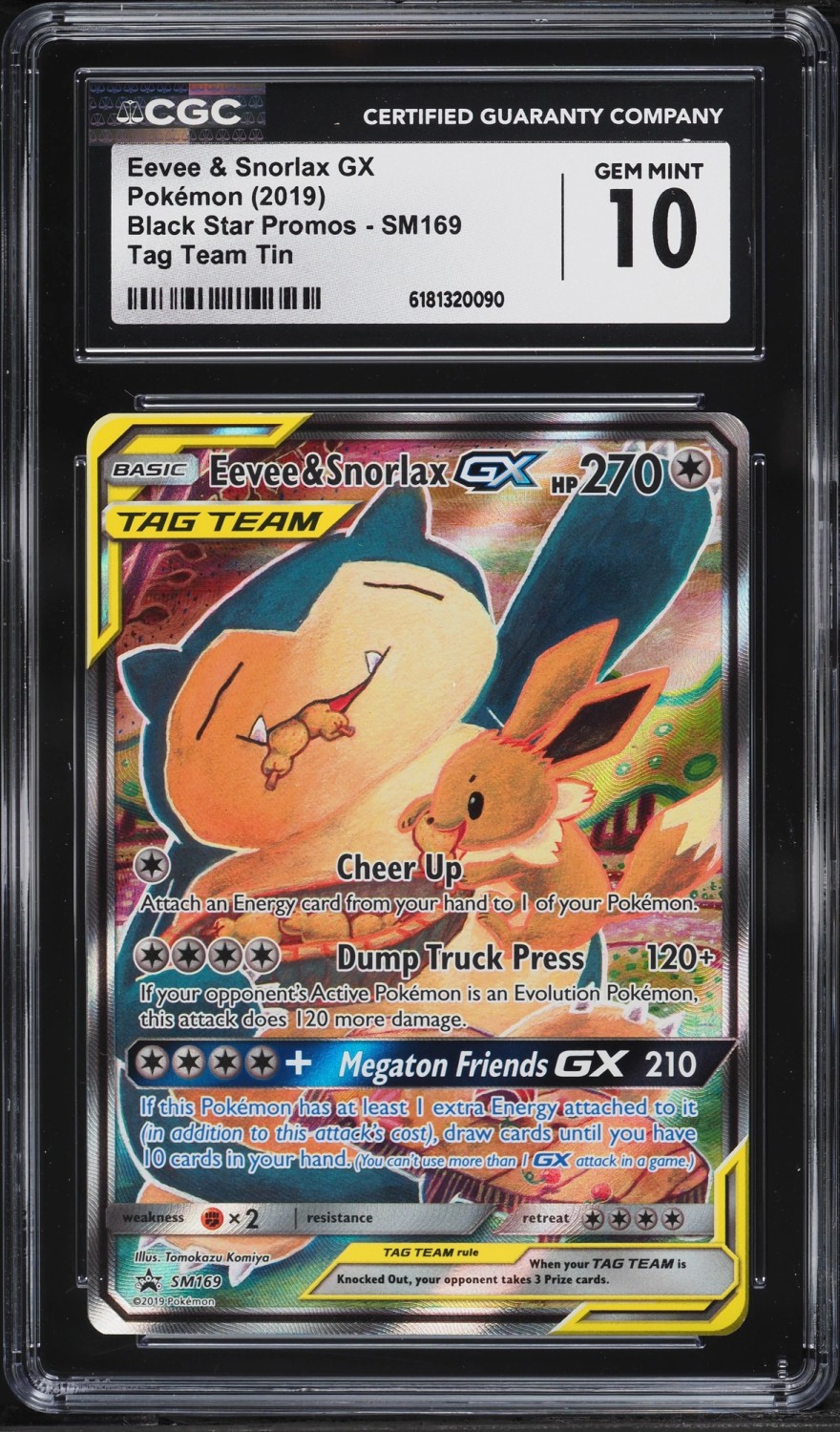 Eevee & Snorlax GX