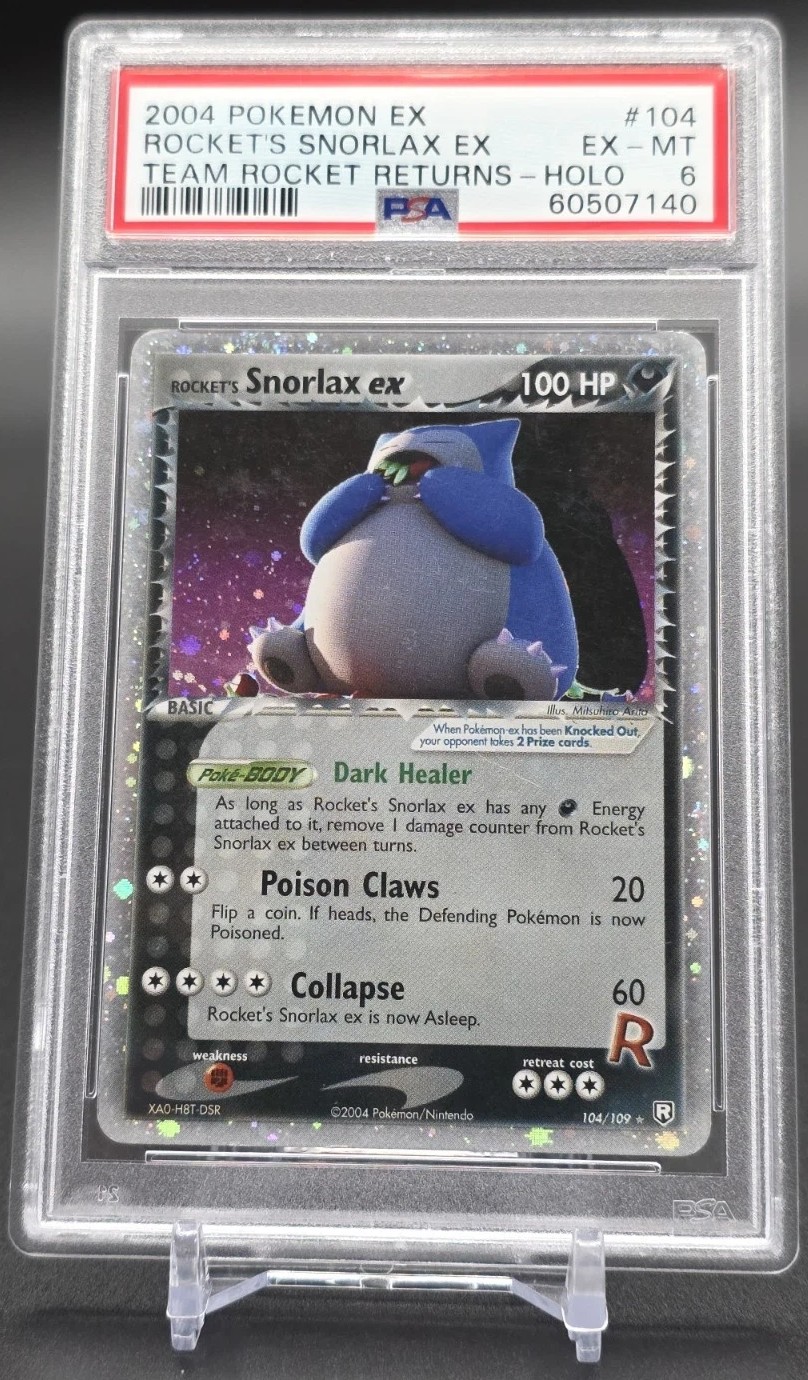Rocket's Snorlax EX