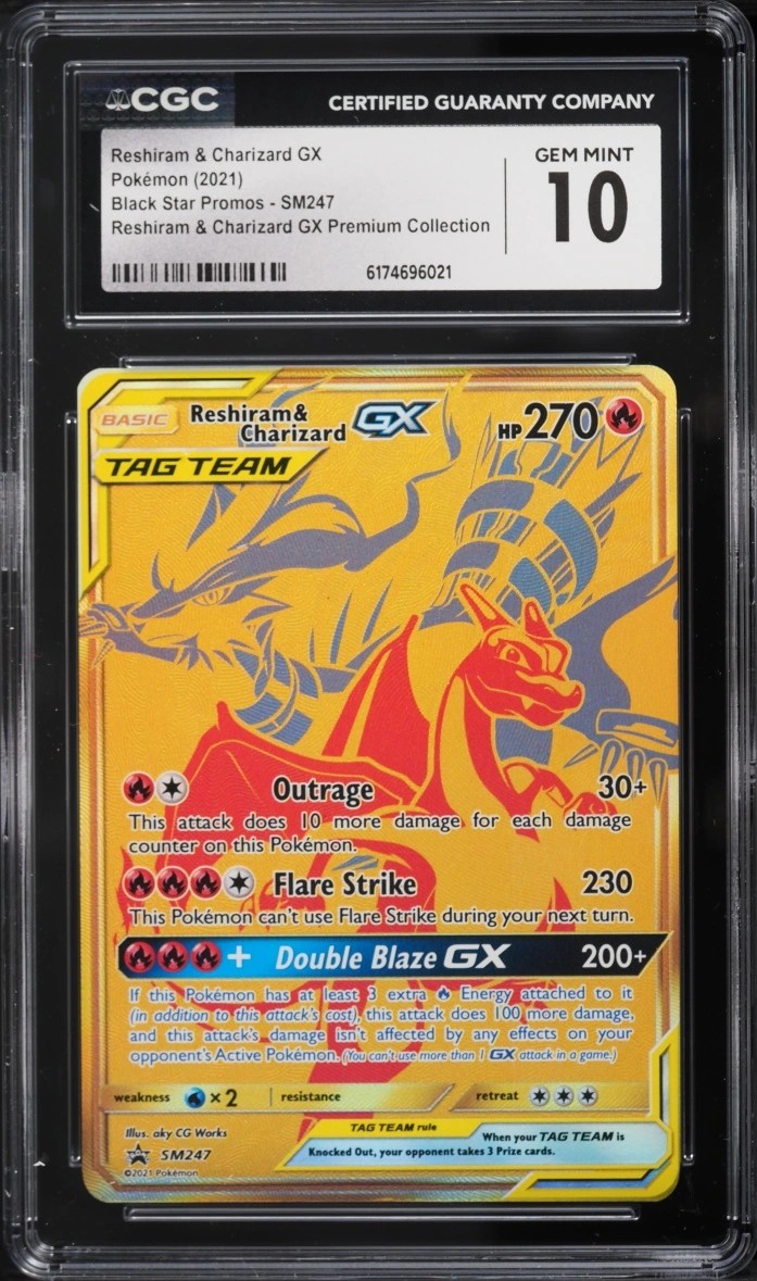 Reshiram & Charizard GX
