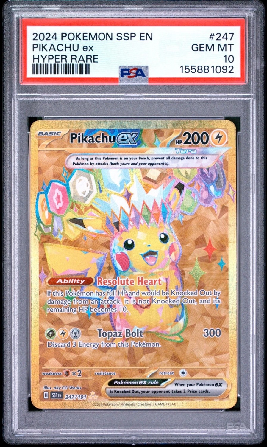 PIKACHU ex