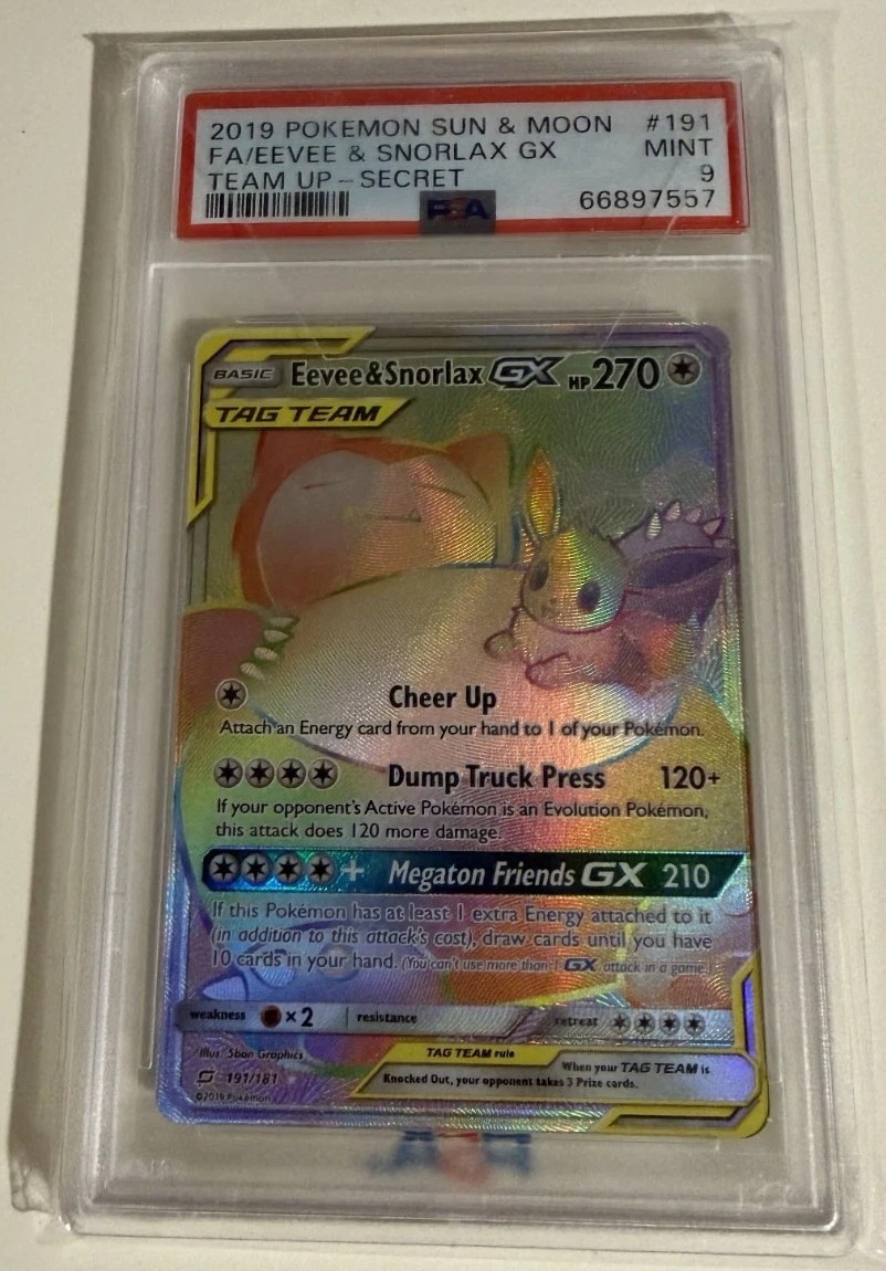 Eevee & Snorlax GX